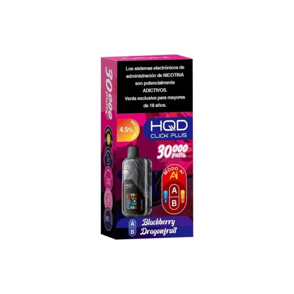 Click Plus Blackberry/Dragonfruit