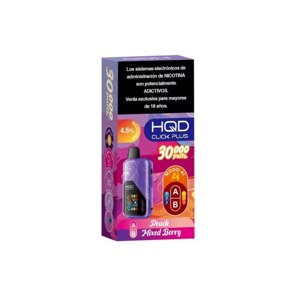 Click Plus Peach/Mixed Berries