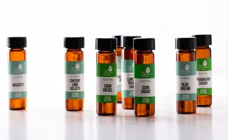 Guia sobre terpenos sin THC